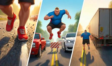 Бегущий по Трафику