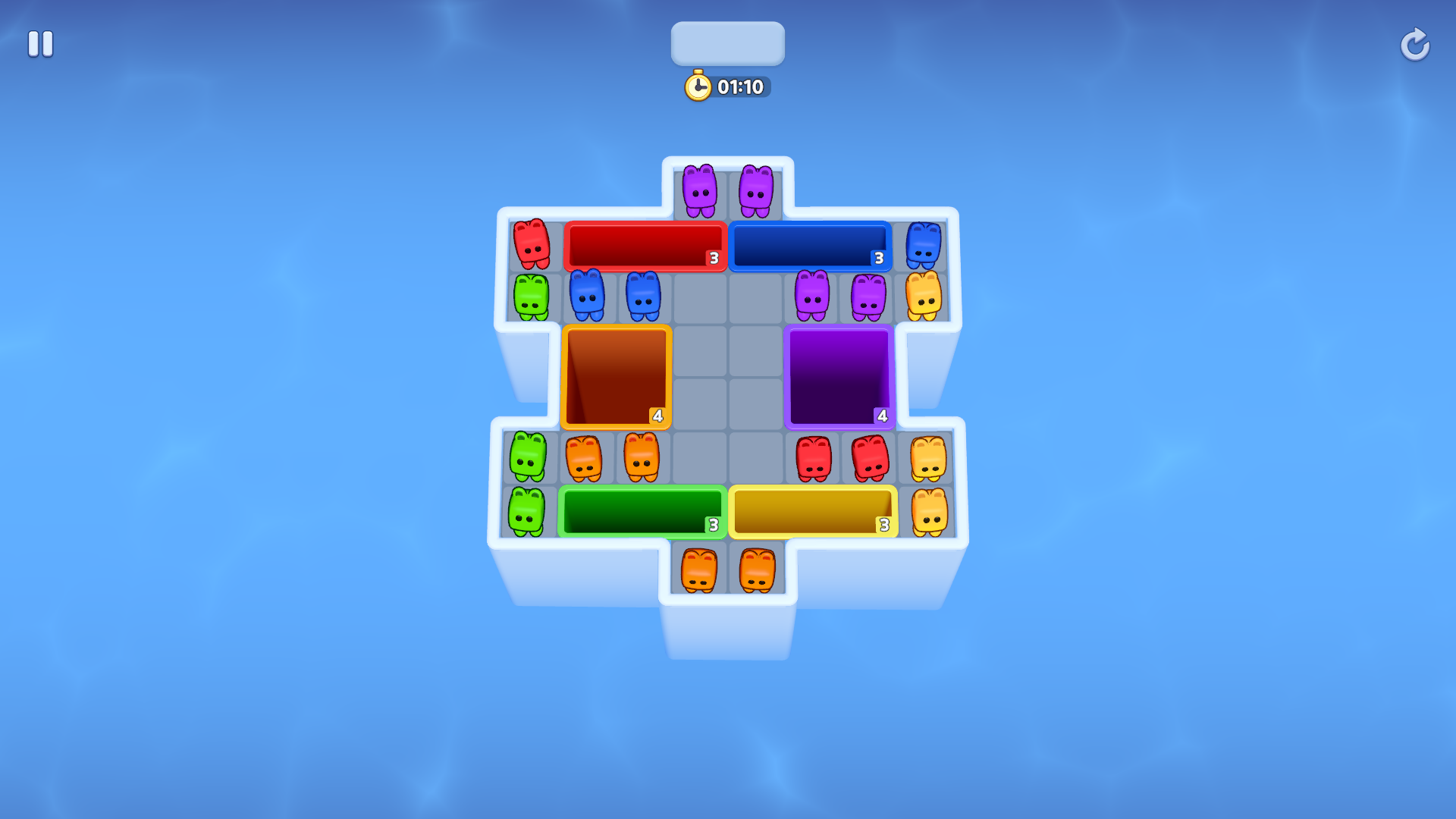 Cube Drop Puzzle
