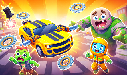 Зомби дрифт: тачка с бензопилой