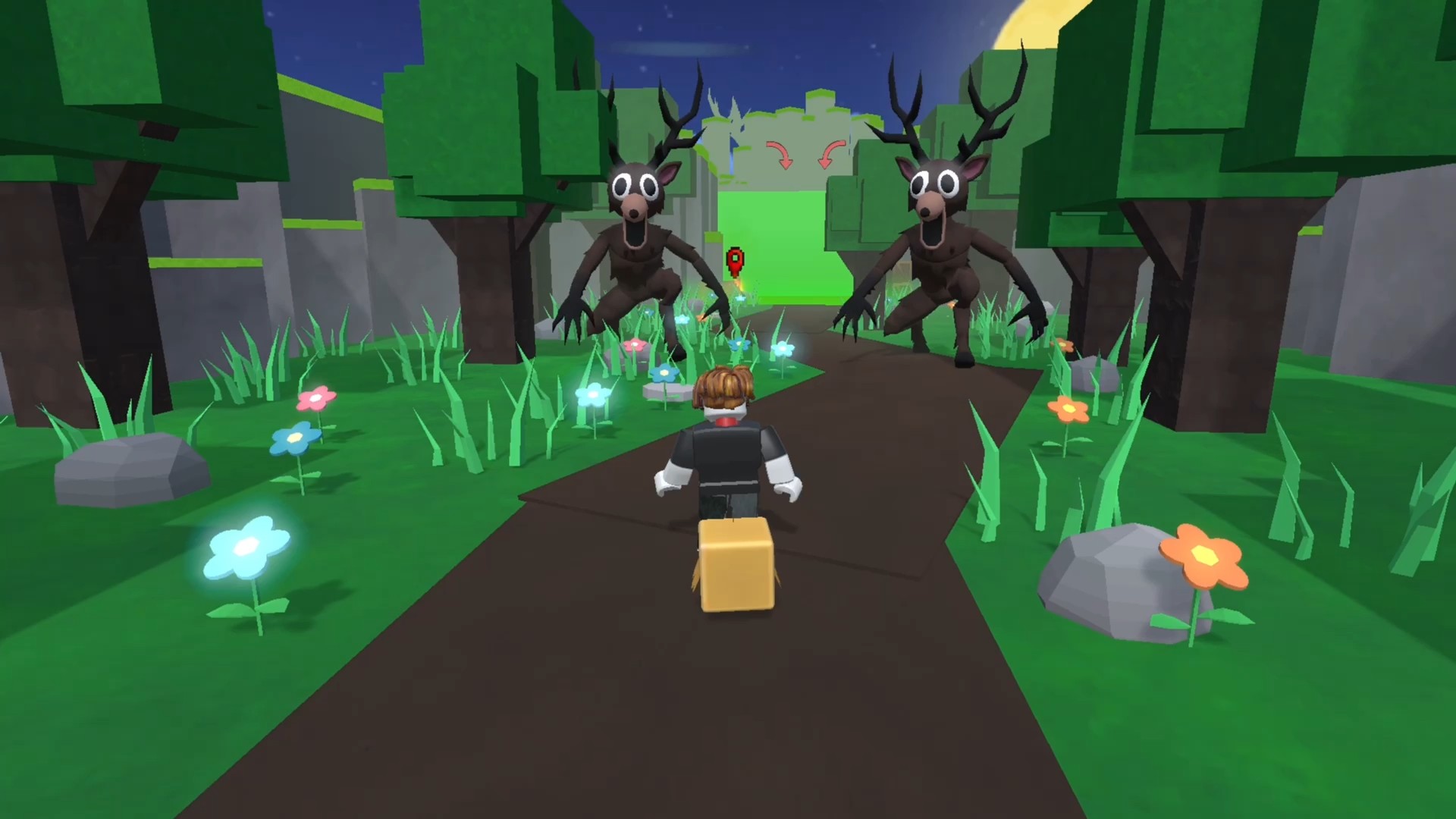 Обби: 99 Ночей побег +1 к скорости