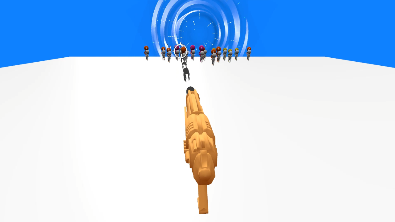 Стрельба из бластера