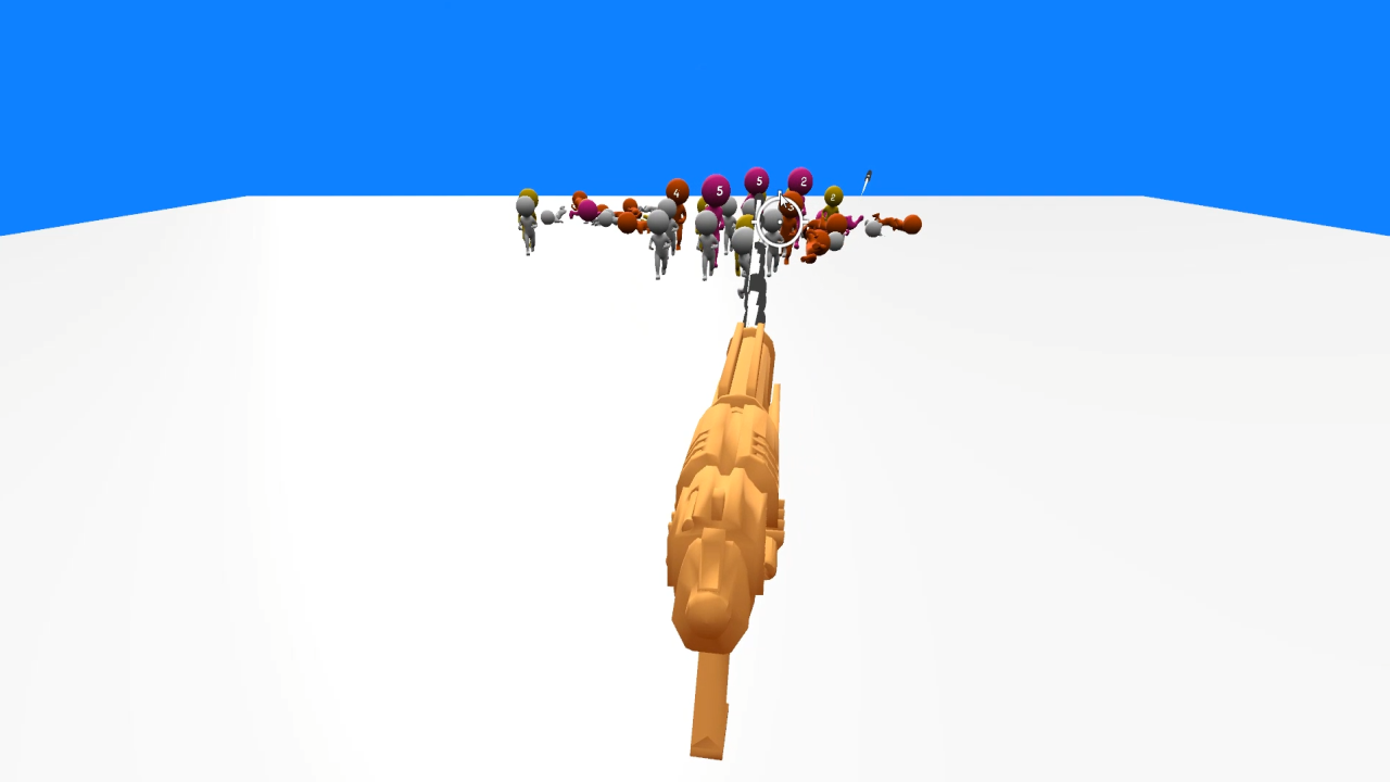 Стрельба из бластера