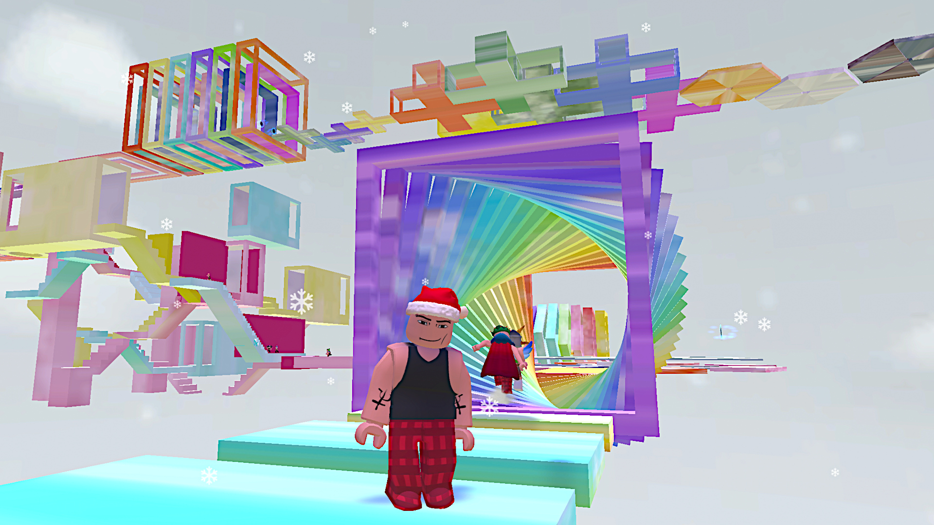 Obby Rainbow Tower