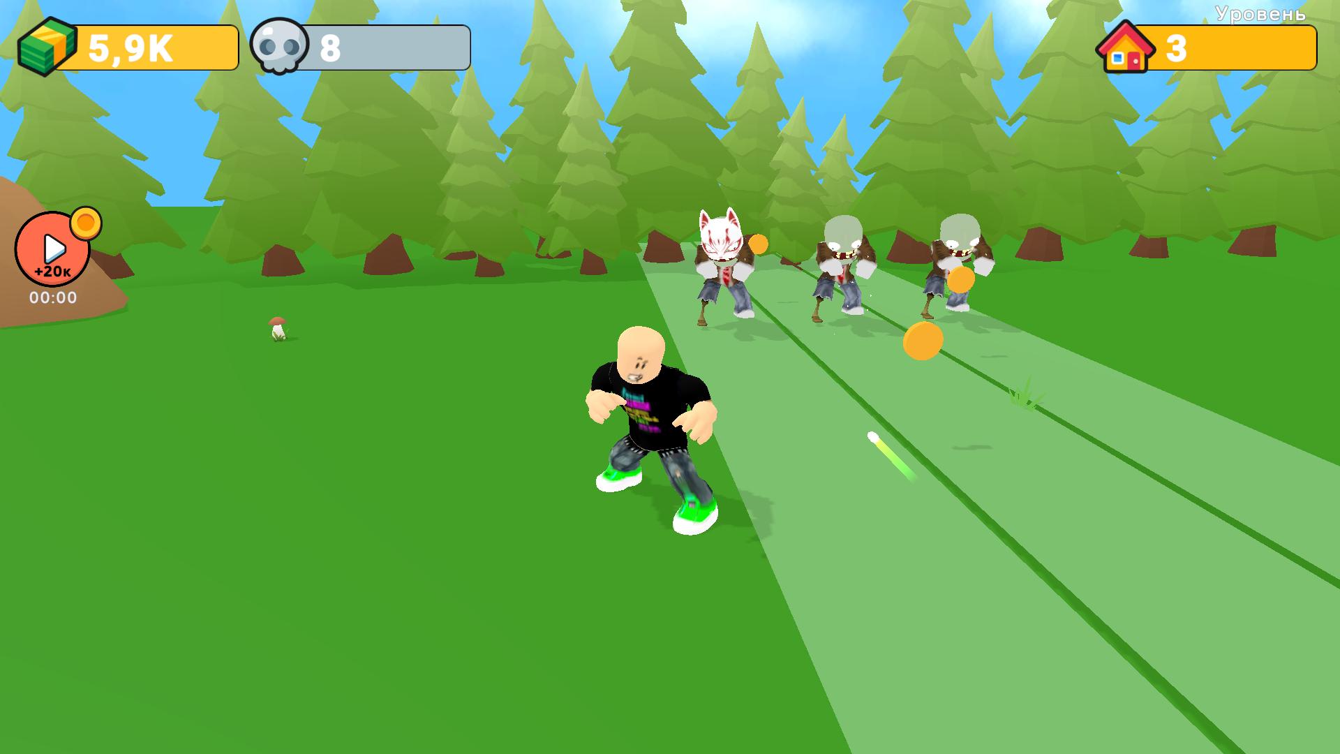 Обби: выживание в зомби апокалипсисе