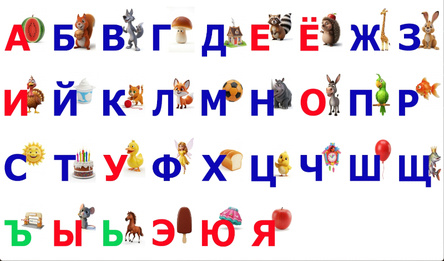 Учим Алфавит