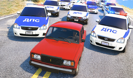 Русские Машины: Гонки и Дерби!