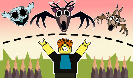 Спаси Обби! Нарисуй Защиту от Оленя 99 ночей!