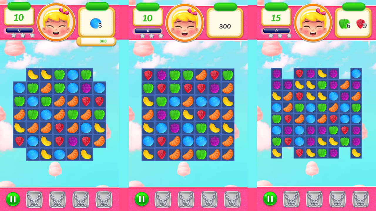 Мармеладки - Три в Ряд