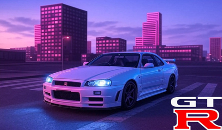 Skyline GTR 34: Дрифт-Легенда