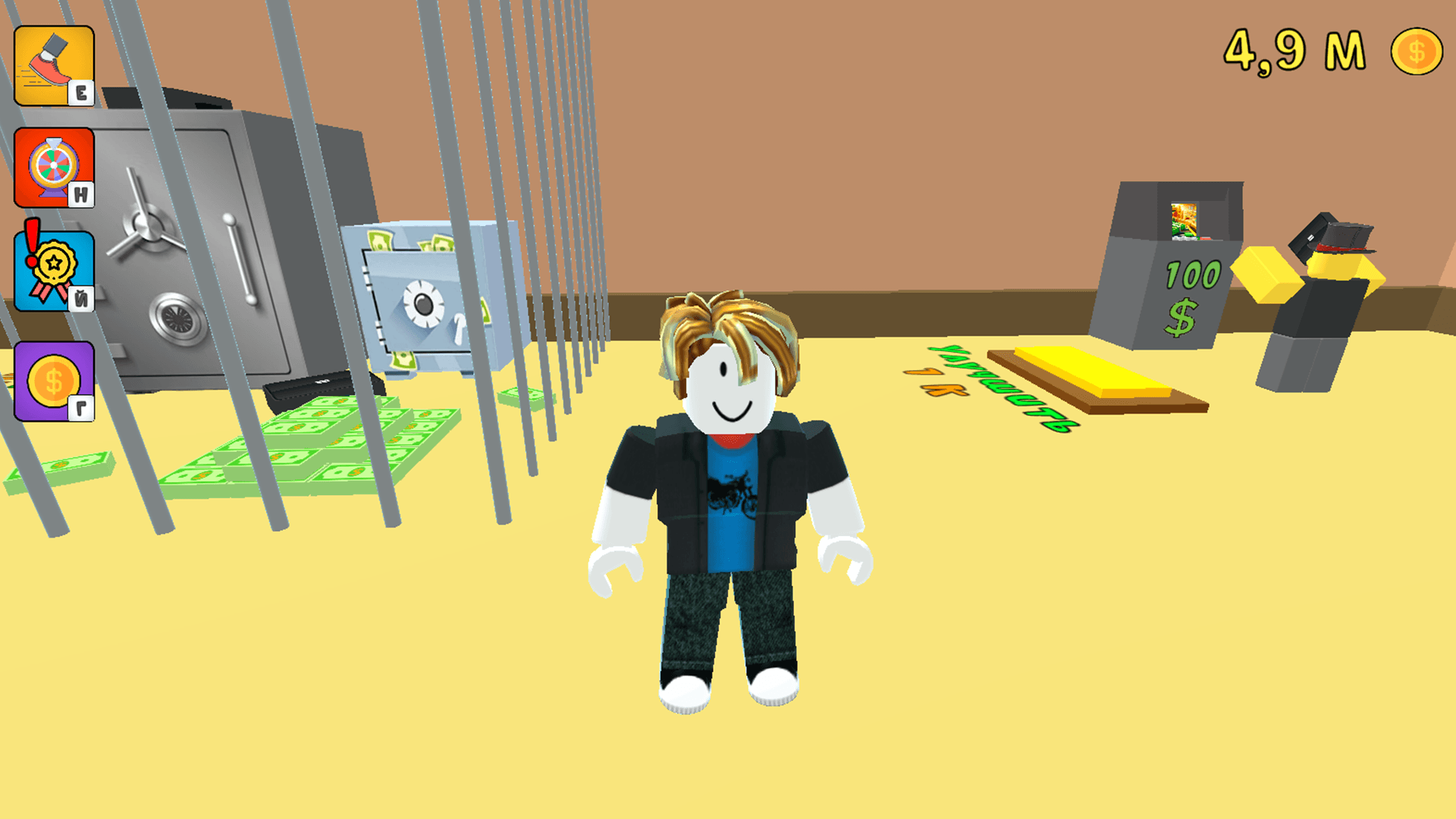 Построй Город Обби Тайкун Денежный Магнат