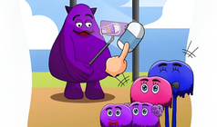 Grimace Shake DOP - Erase Game