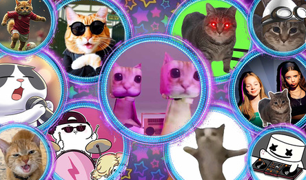 Meme Rhythm Clicker - Сute Songs of Funny Cats!