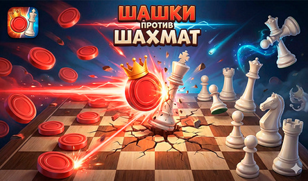Шашки против Шахмат