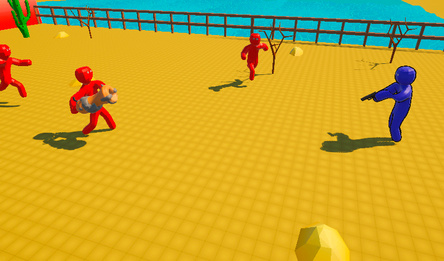 Шутер сверху: зачикстка секторов