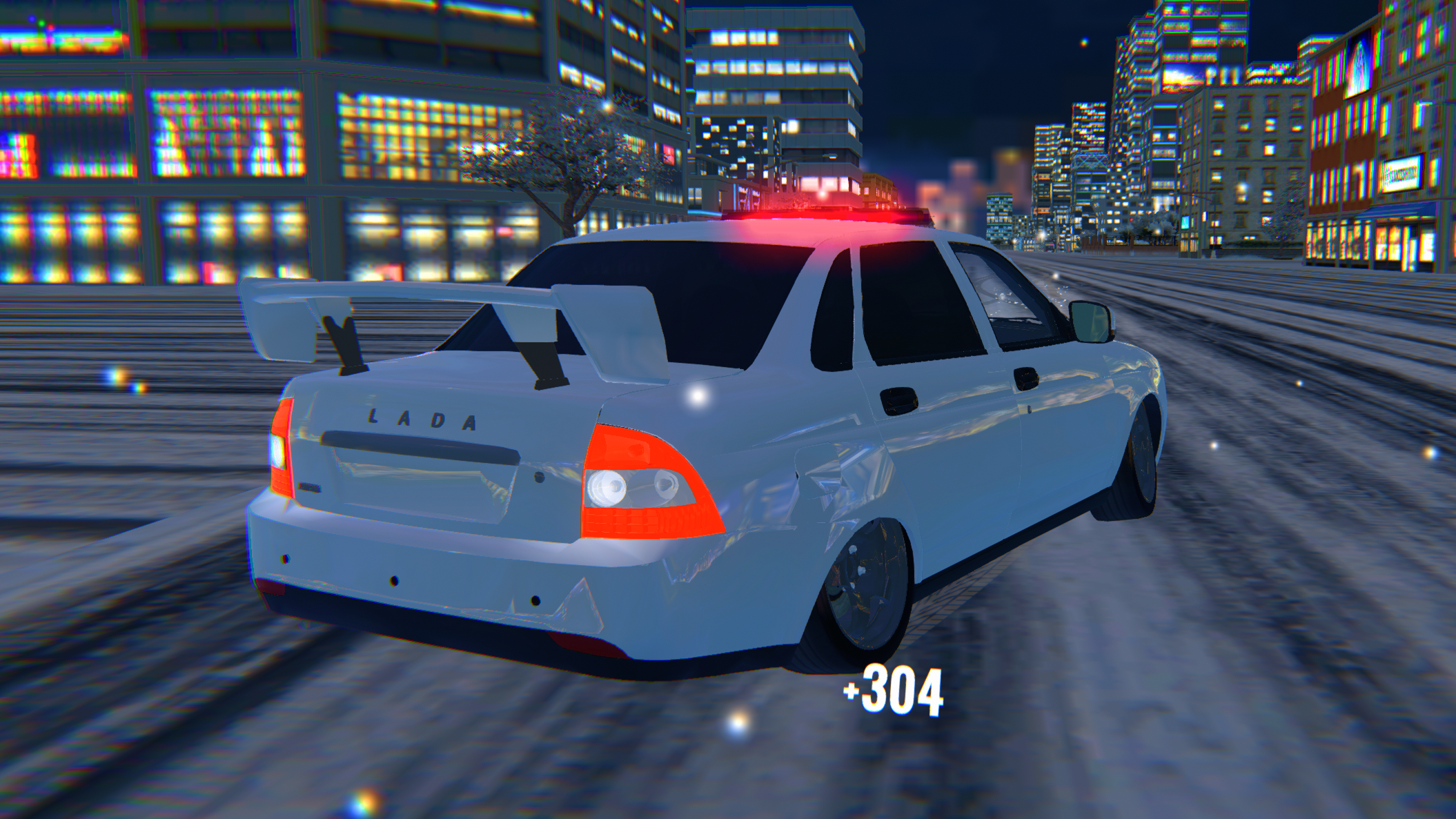 Зимний Дрифт на Приоре