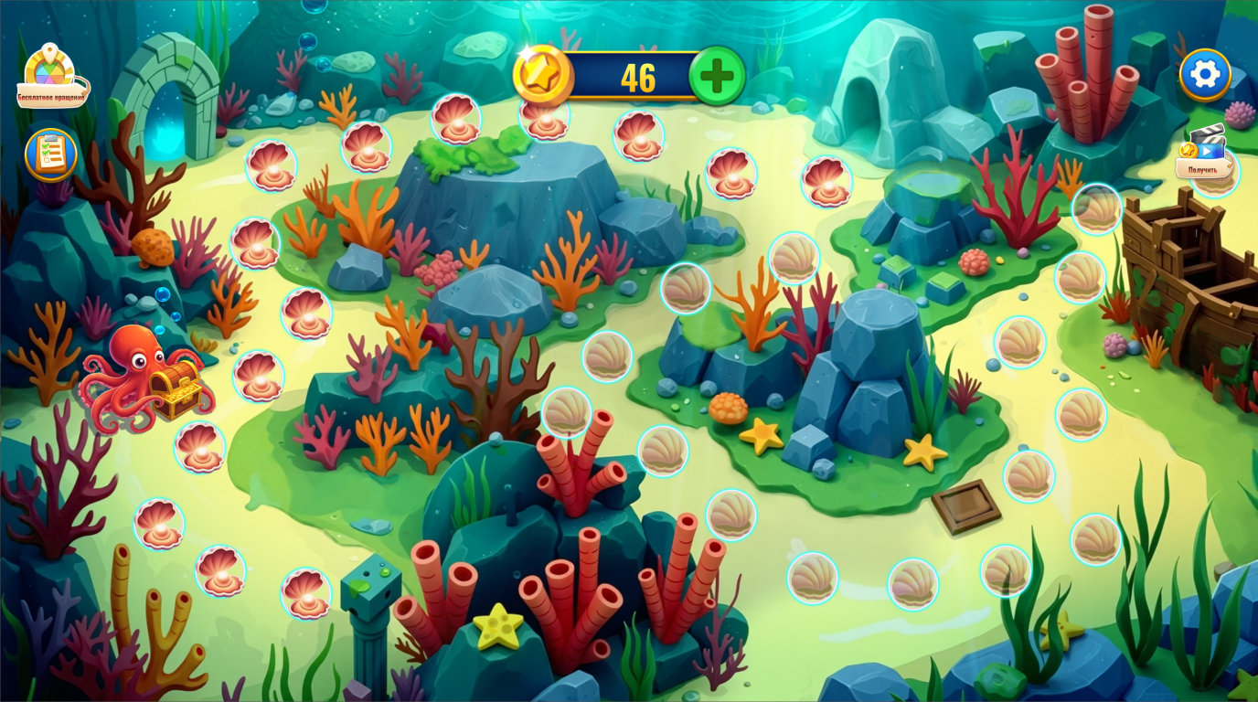 Три в ряд: Морское приключение