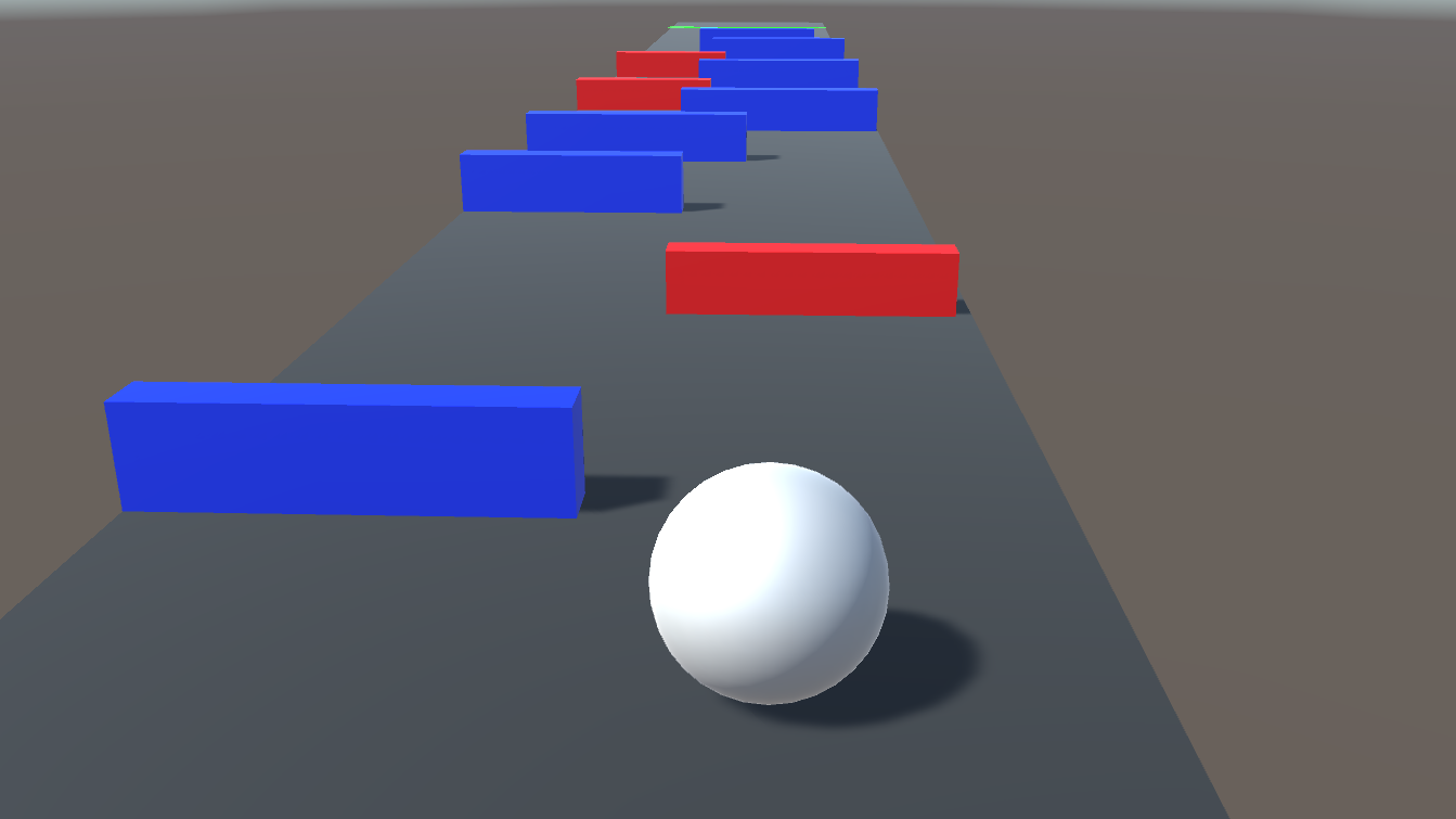 Бегущий шарик