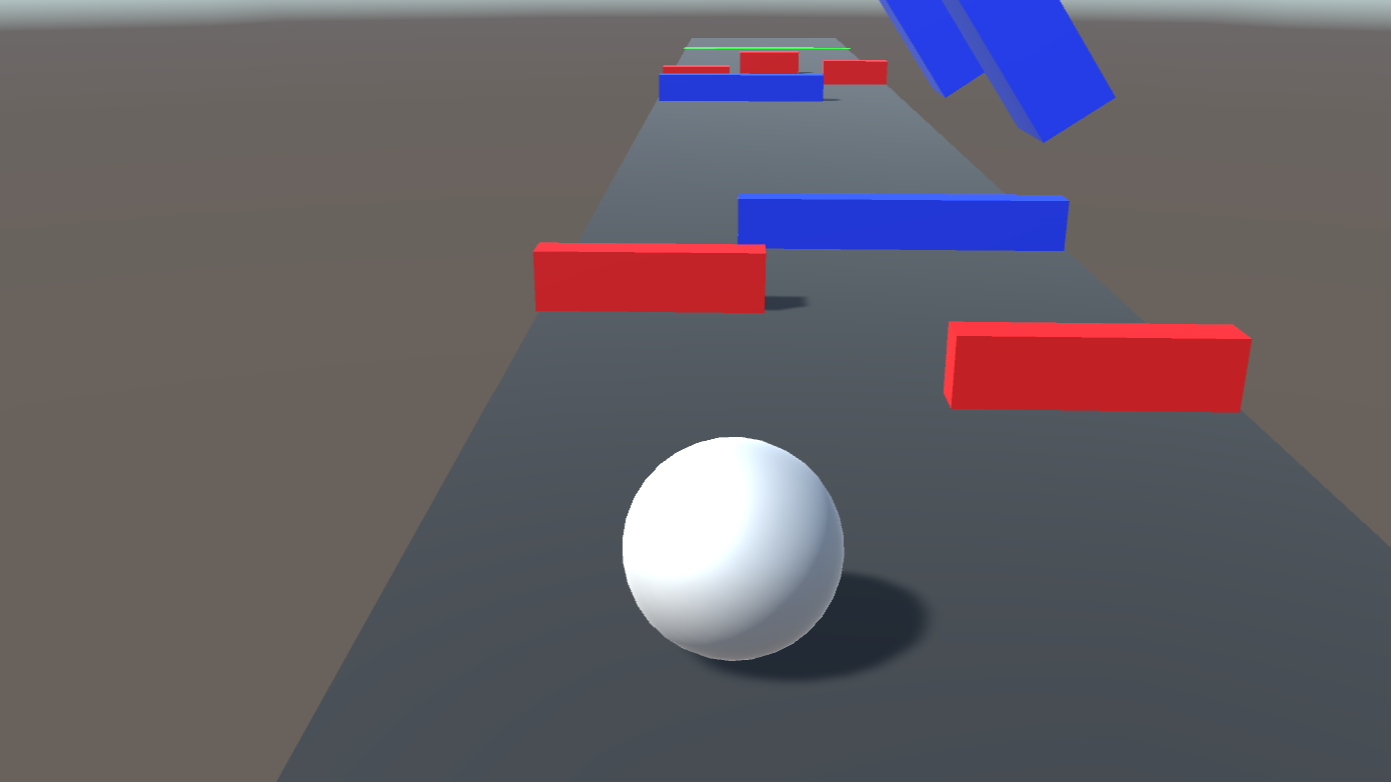 Бегущий шарик