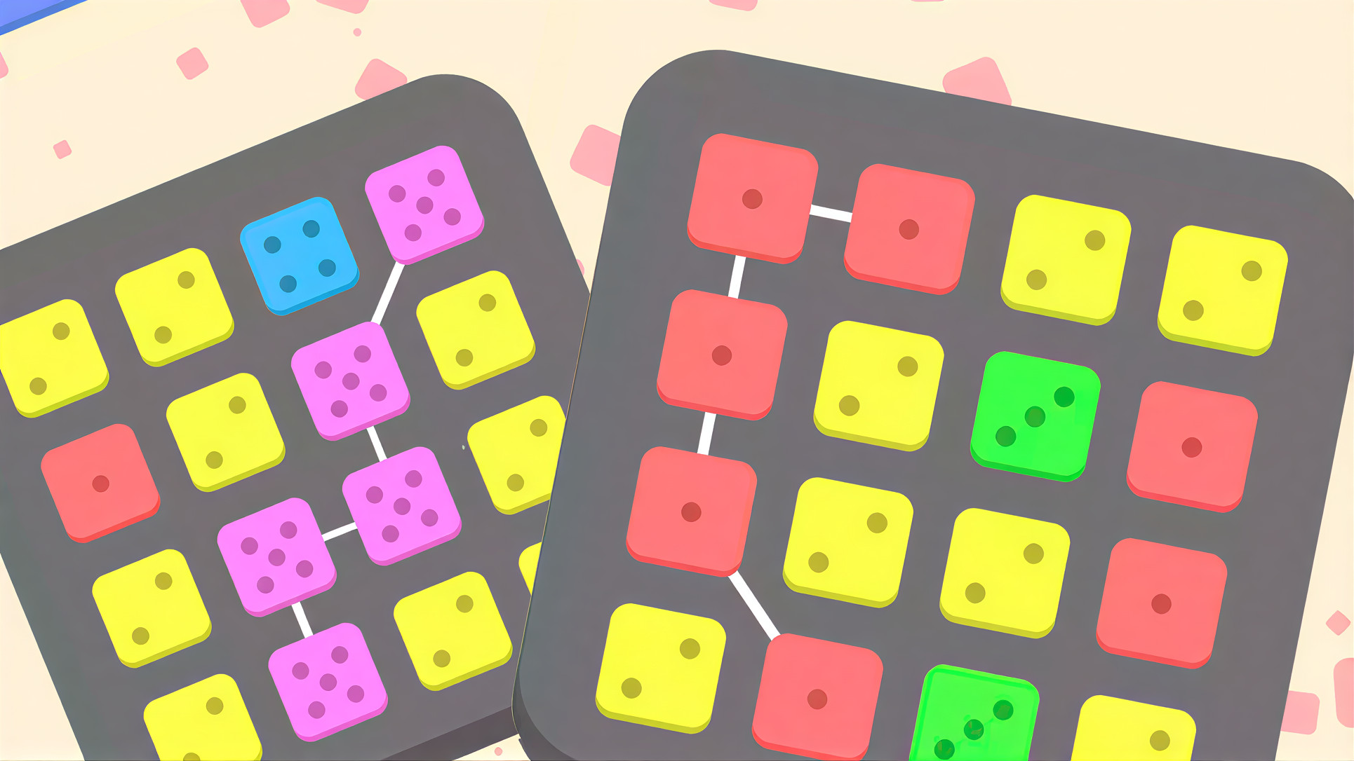 Сливай кубики!