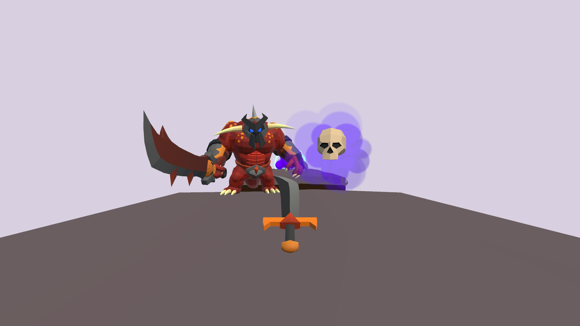 Супер Меч против монстров и скелетов