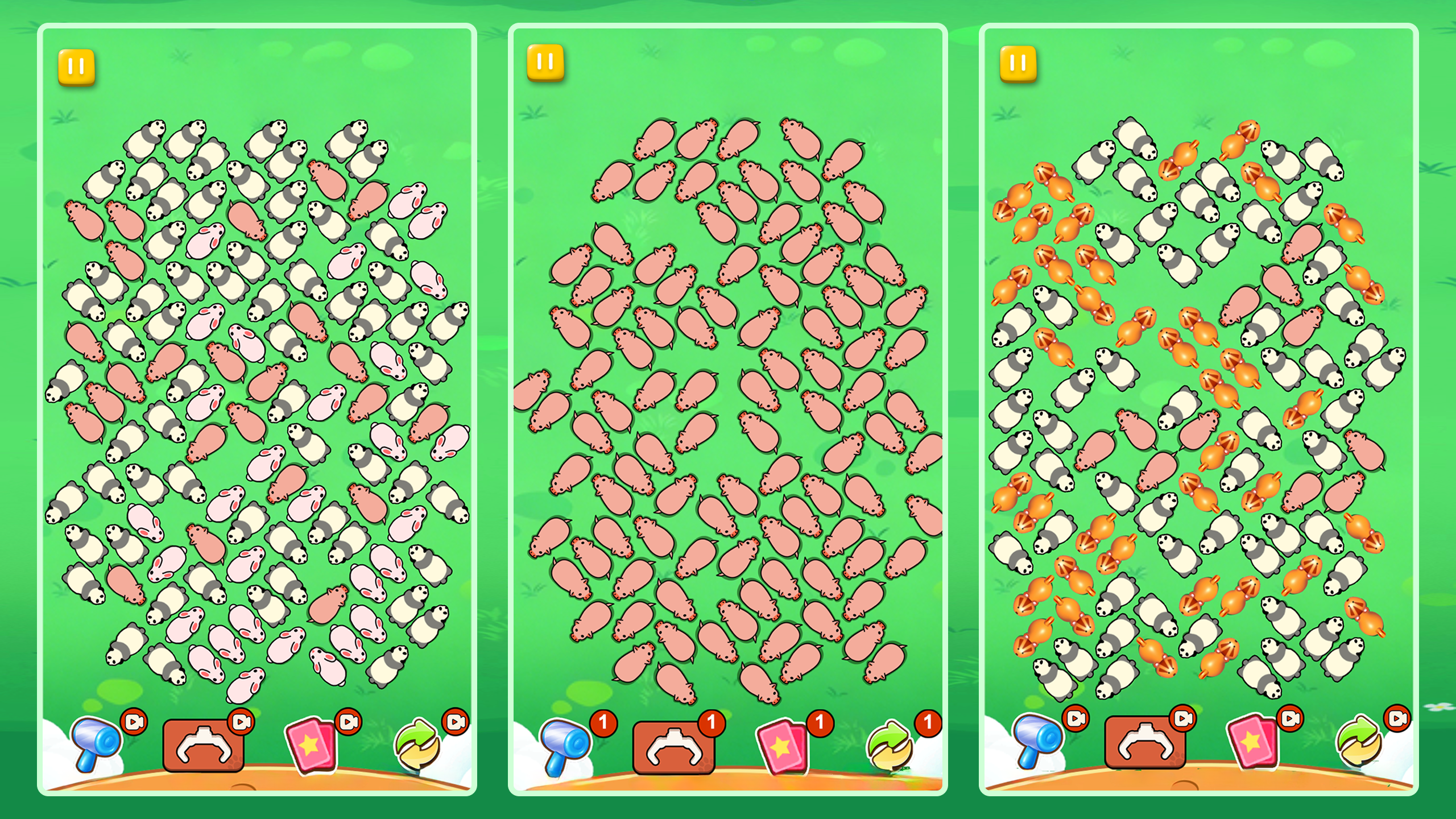 Убери животных: Загадка