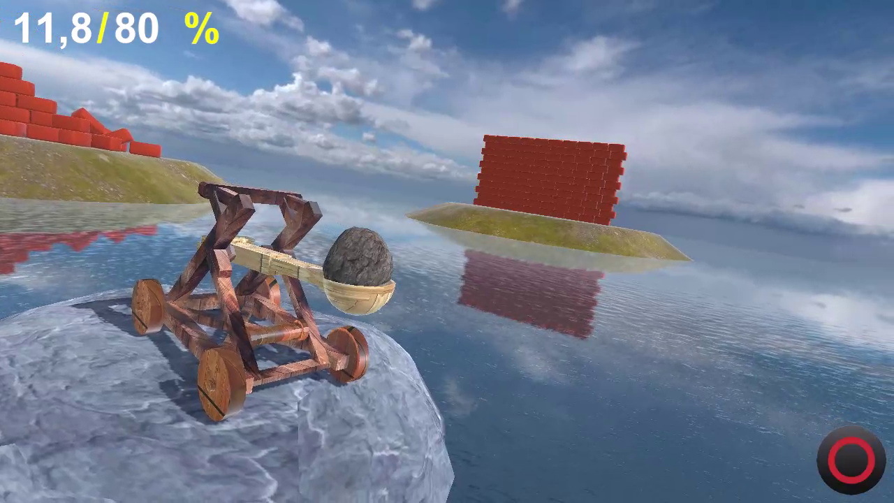 Катапульт Метай камни