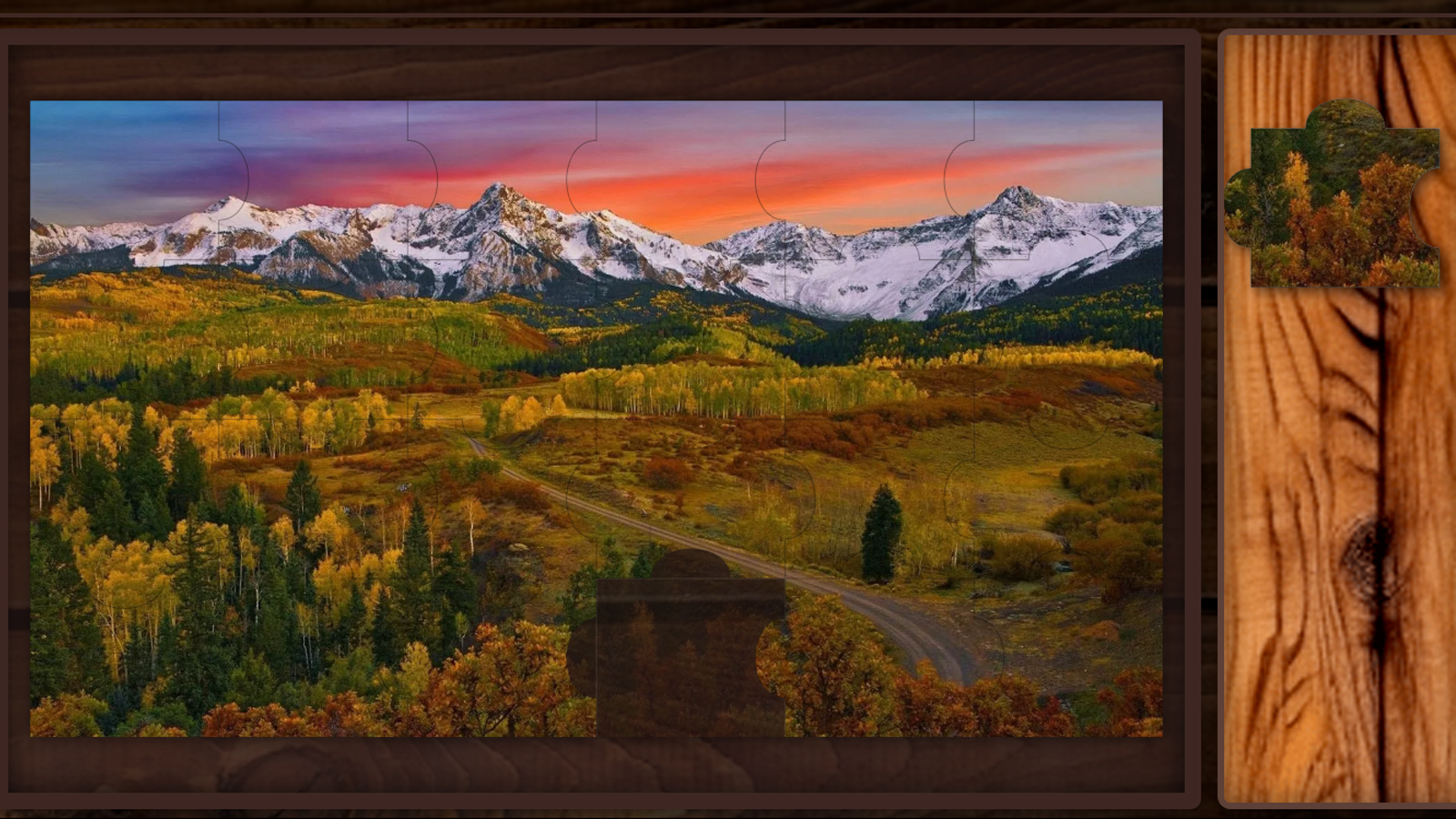 Деревянный Пазл!