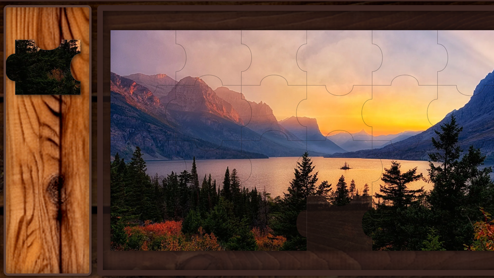 Деревянный Пазл!