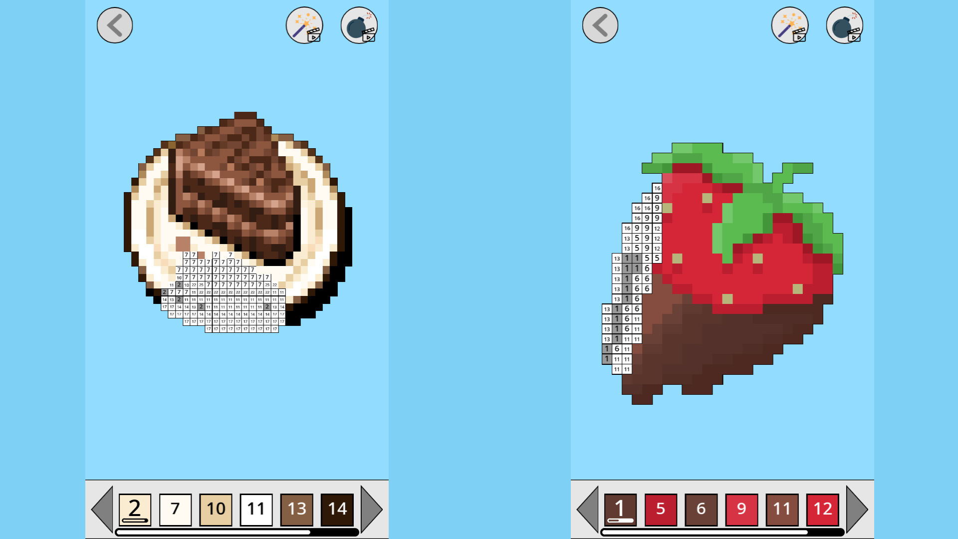 Мир По Номерам. Pixel Art