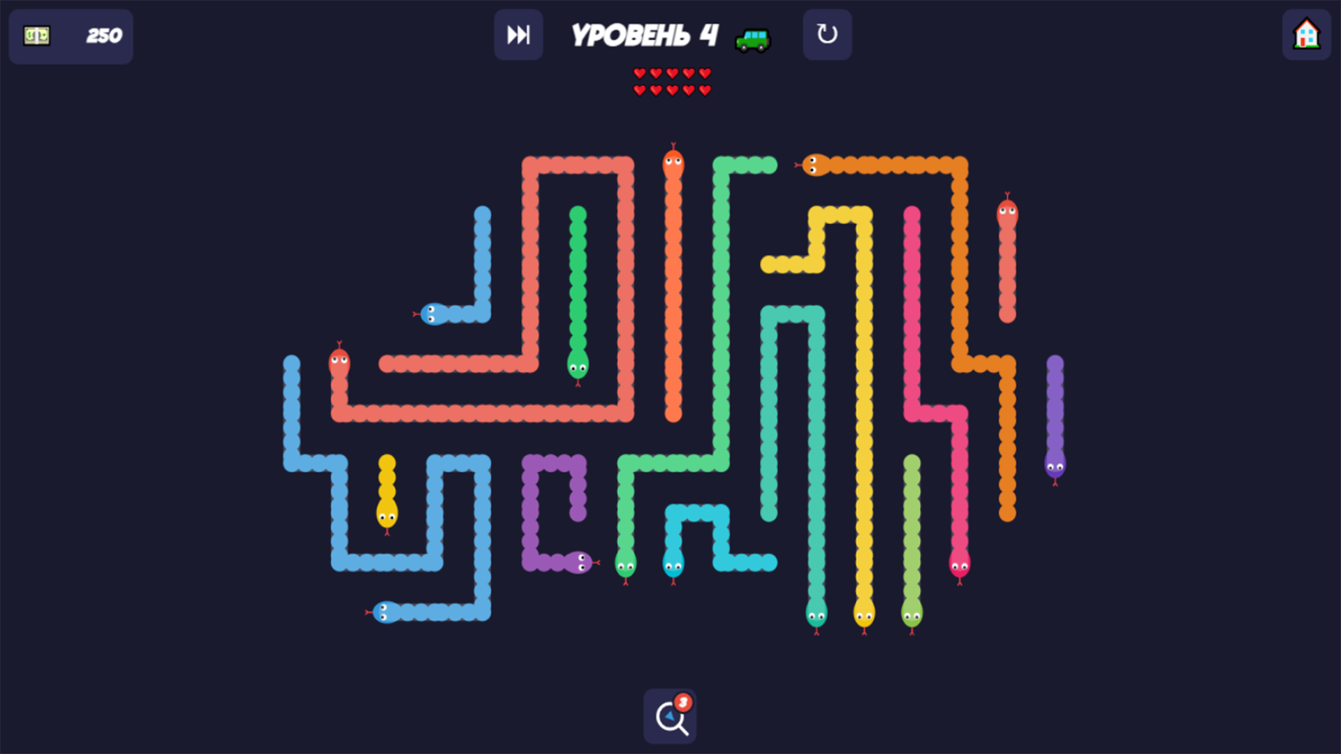 Змеиный Побег Пазл Головоломка