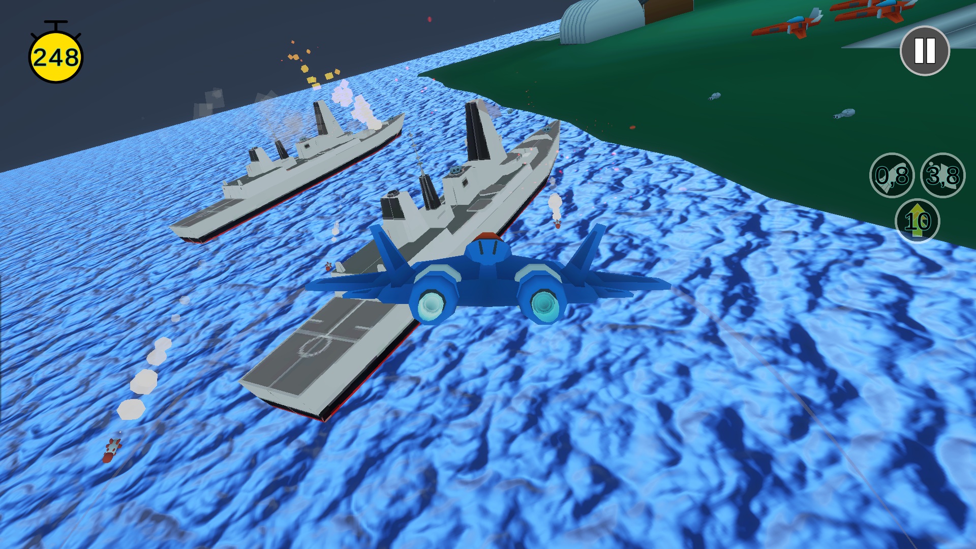 Самолеты против Кораблей