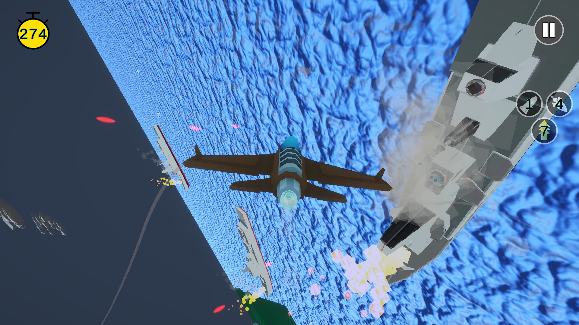 Самолеты против Кораблей