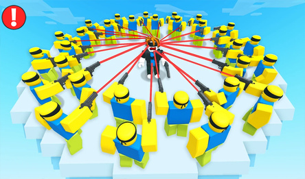 Обби: Слепой Выстрел Онлайн