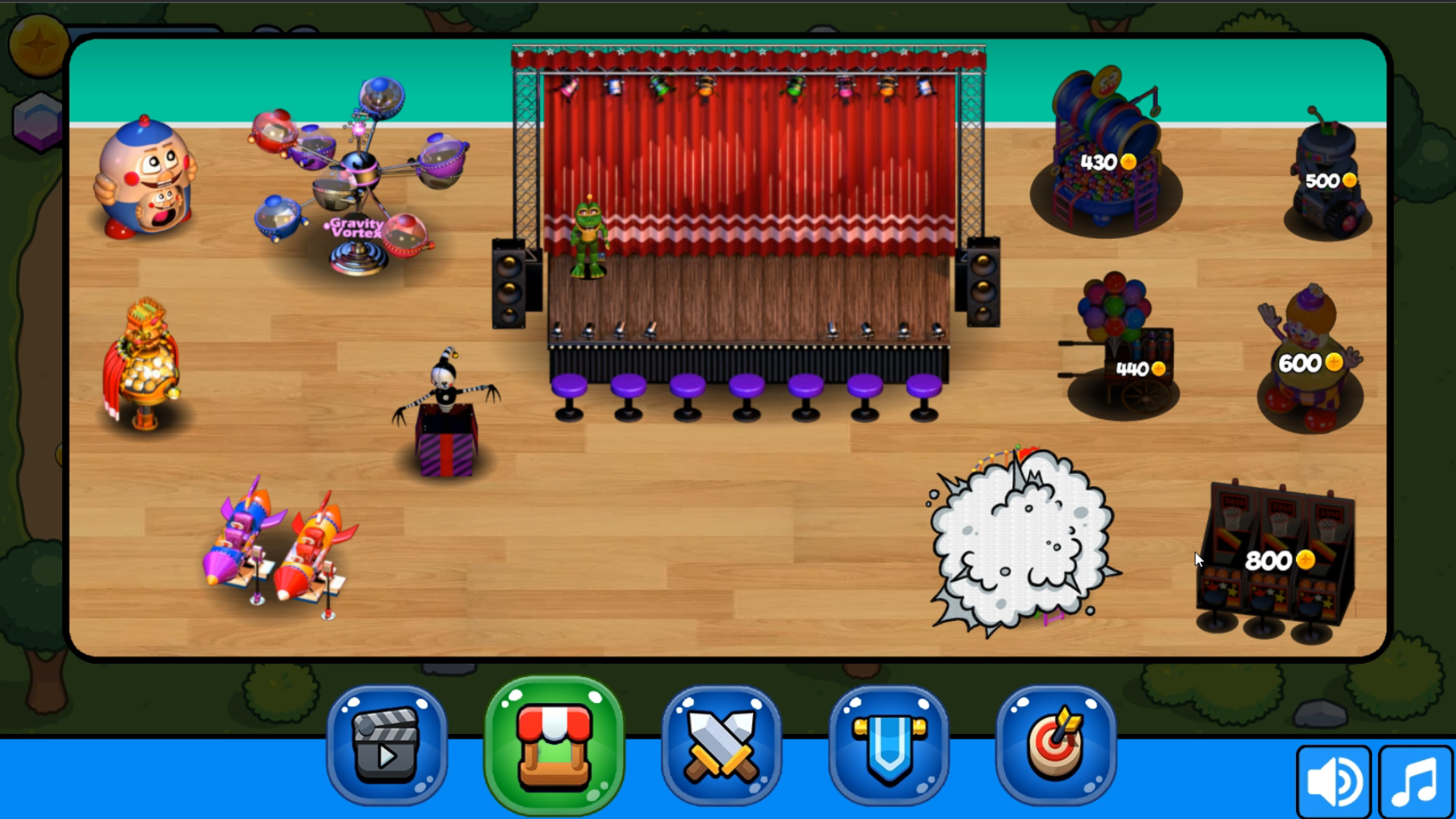 Фнаф Баттл: Собери Всех Аниматроников И Побеждай