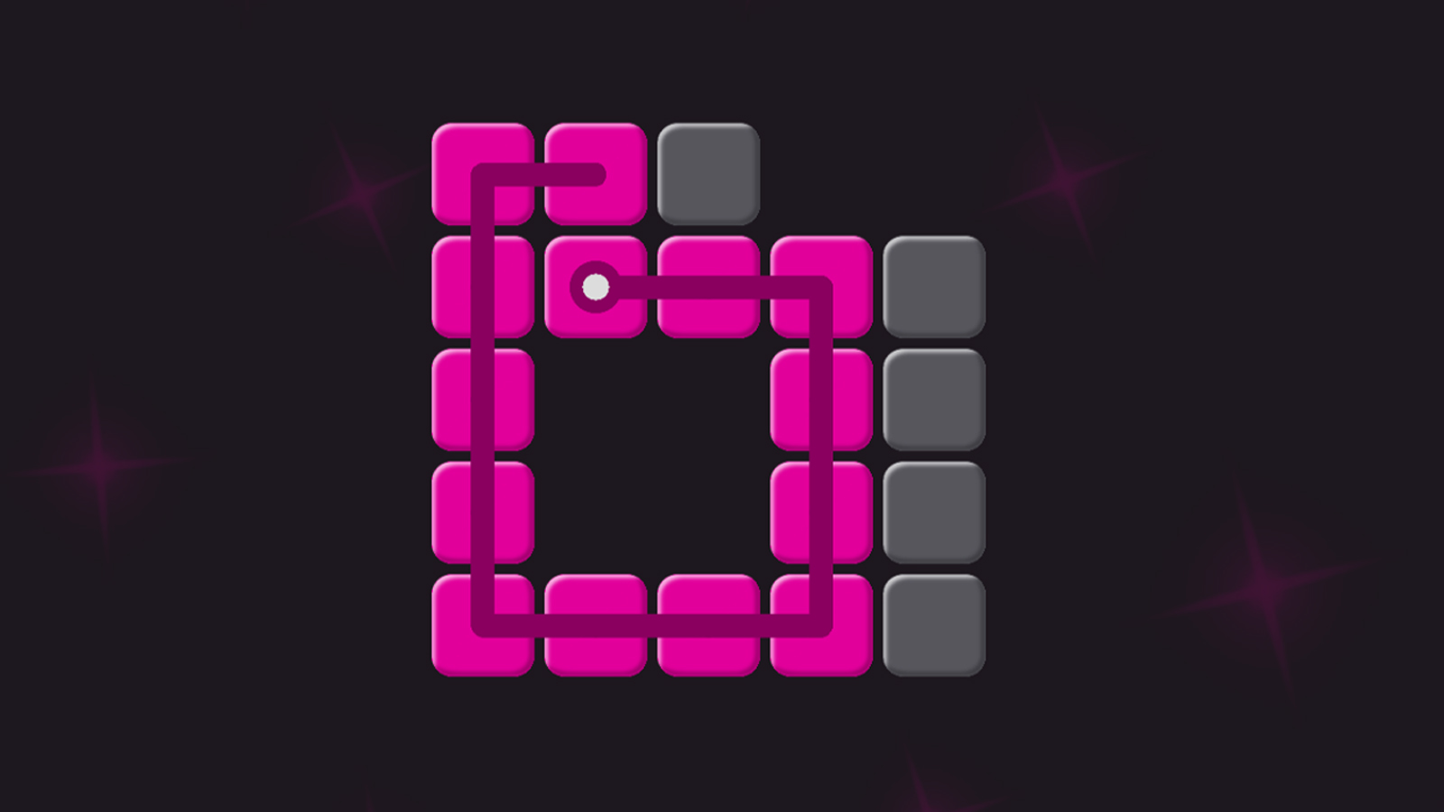 Заполни блоки одной линией