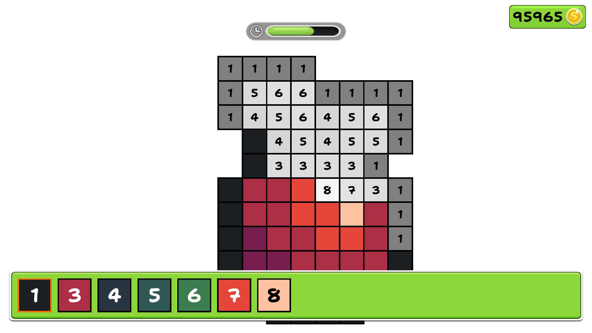 Повар по номерам