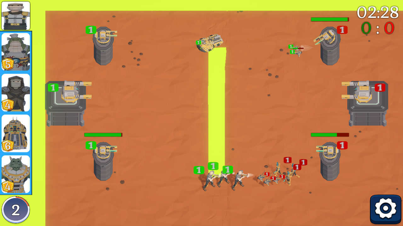 Столкновение рояль: Чужие против Колонистов