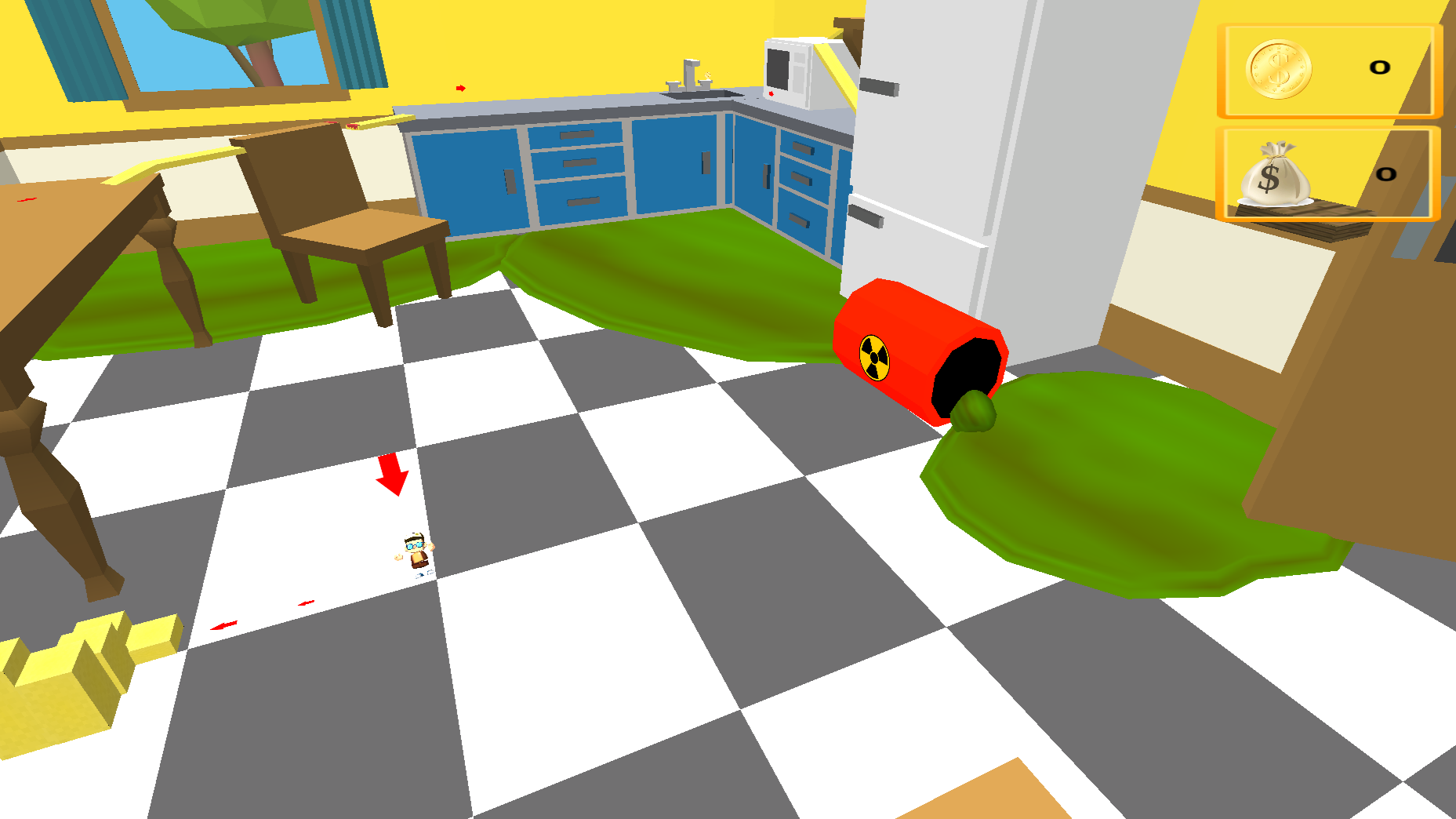 Побег из Дома Гиганта Обби