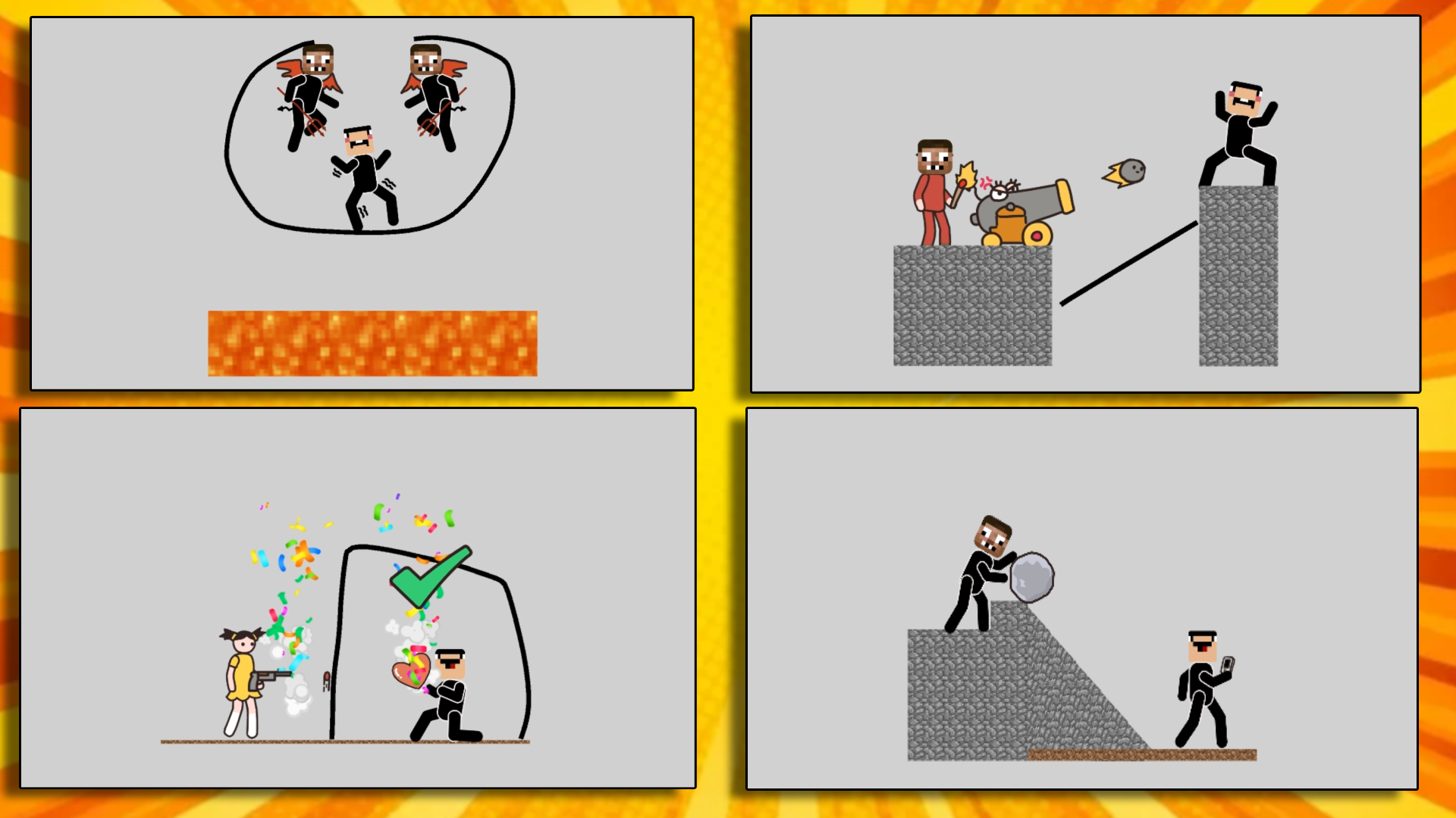 Спаси Нубика От Про Своим Рисунком