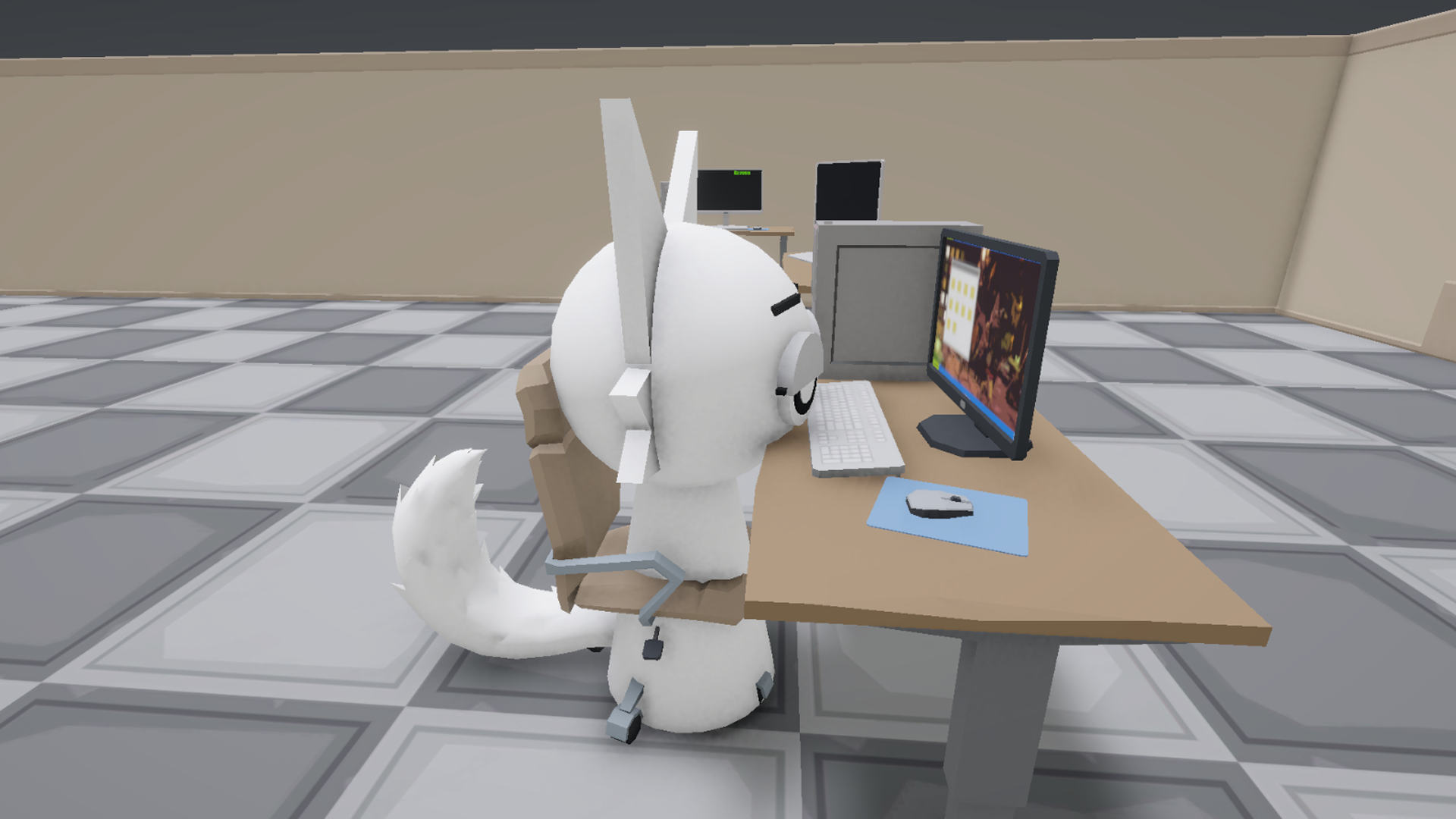 СПРУНКИ: Играют в компьютер