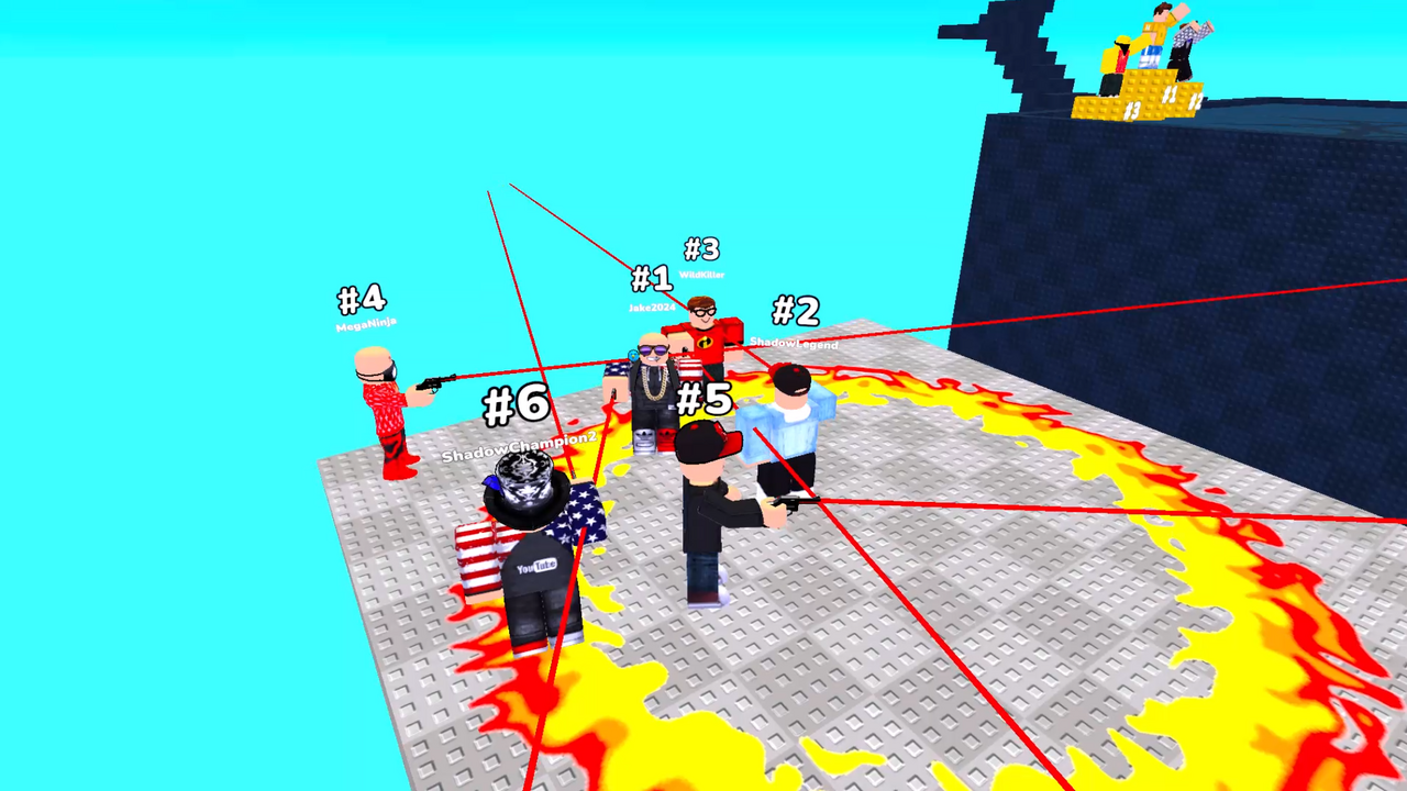 Обби: Слепой Выстрел с Режимами