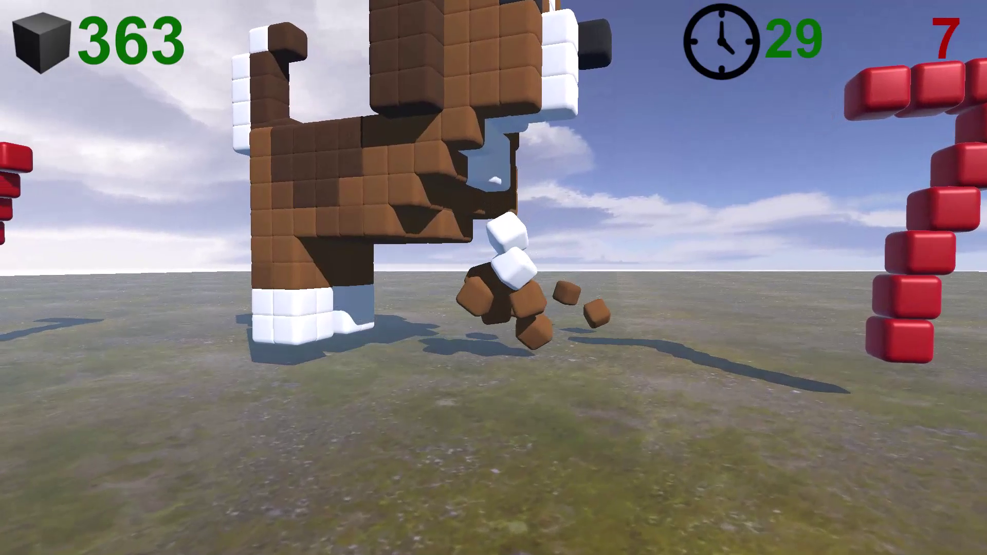 Уничтожь монстров из пушки