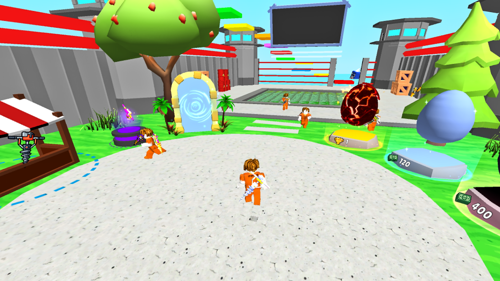 Обби: Копатель в тюрьме