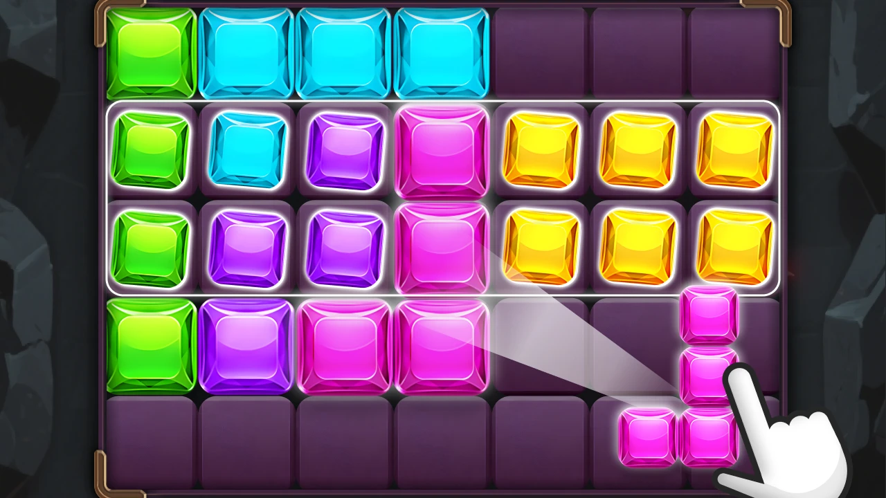 Блоки и Магия Самоцветов