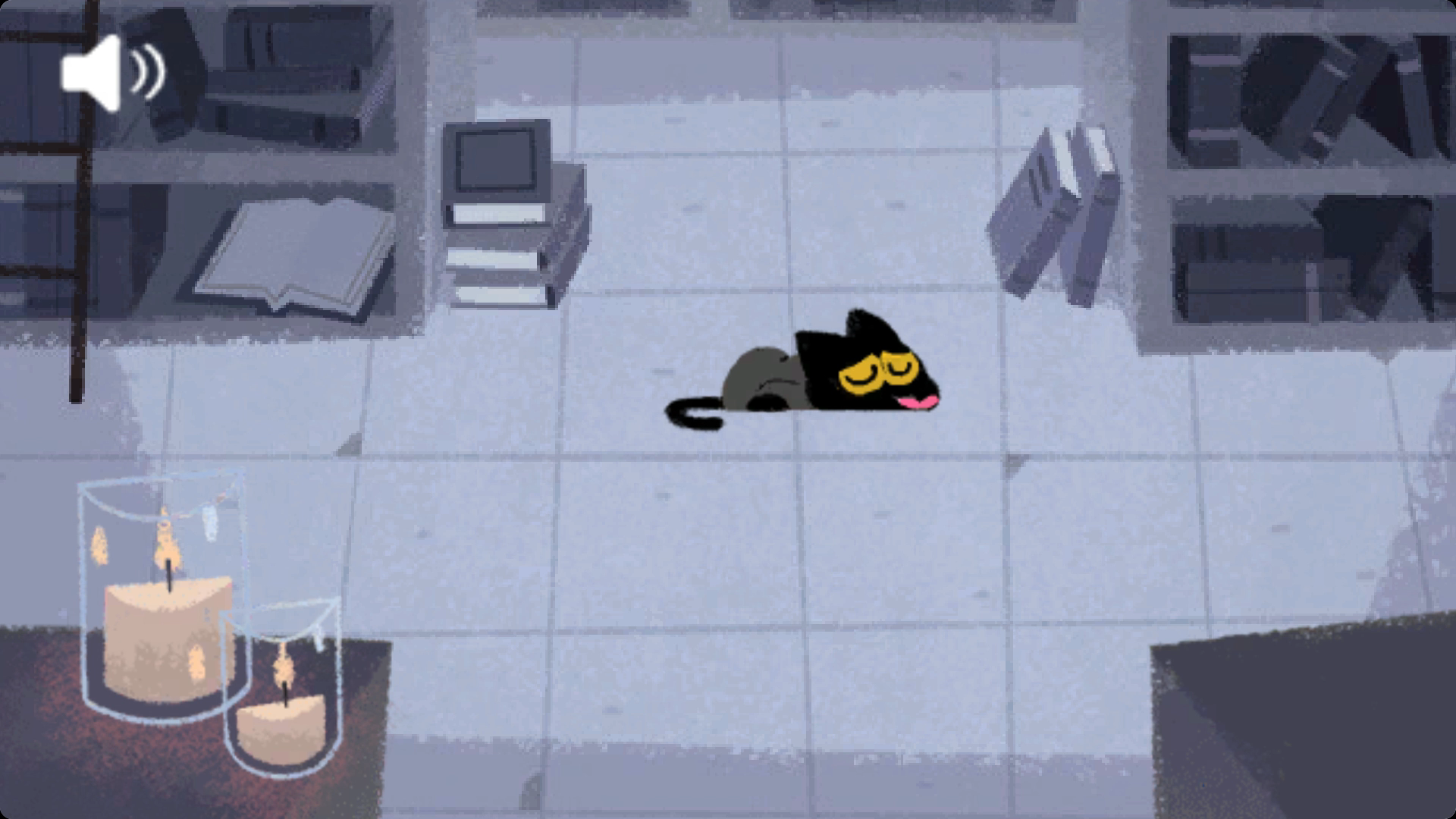 Doodle Halloween Momo Cat: Academy