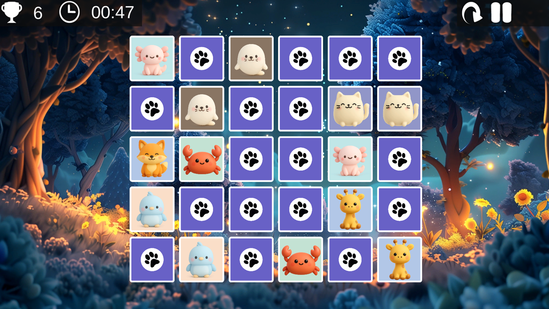 Memory - игра найди пару