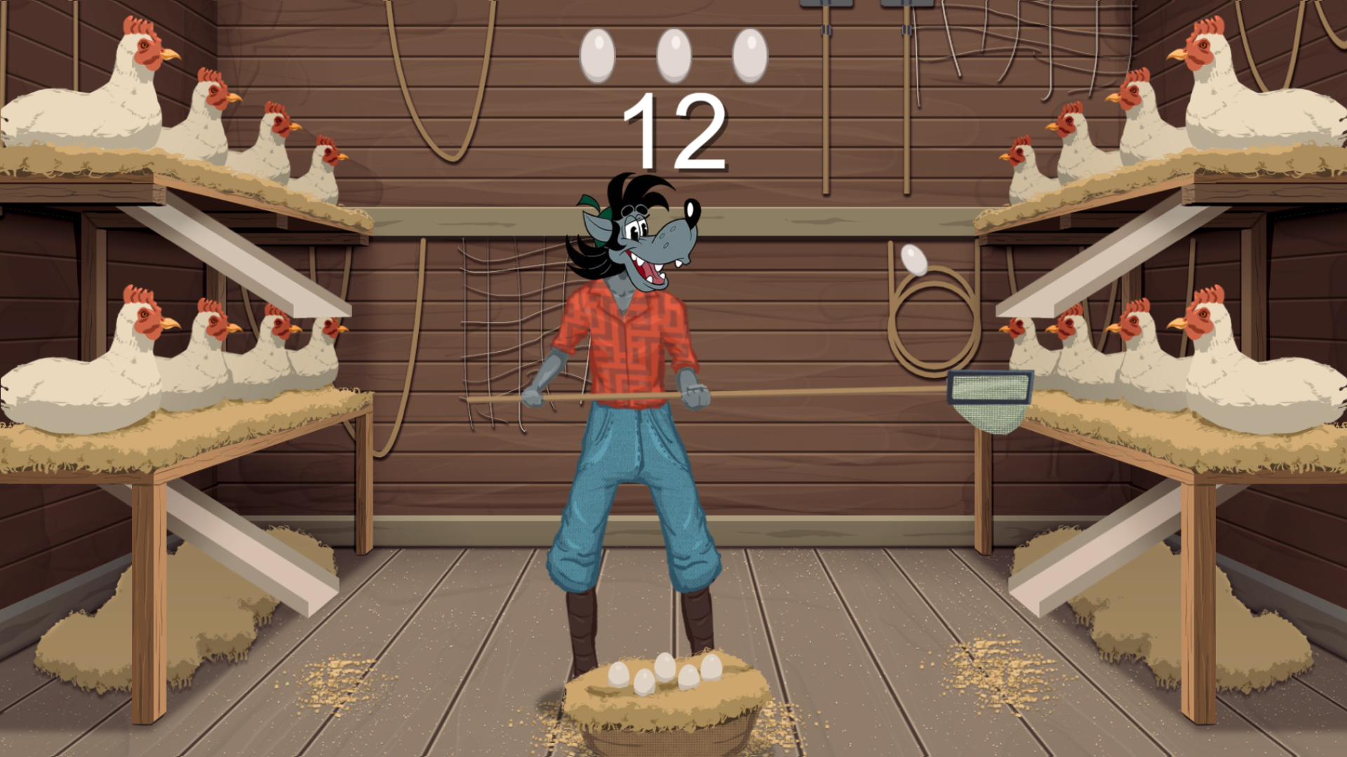 Волк и Яйца