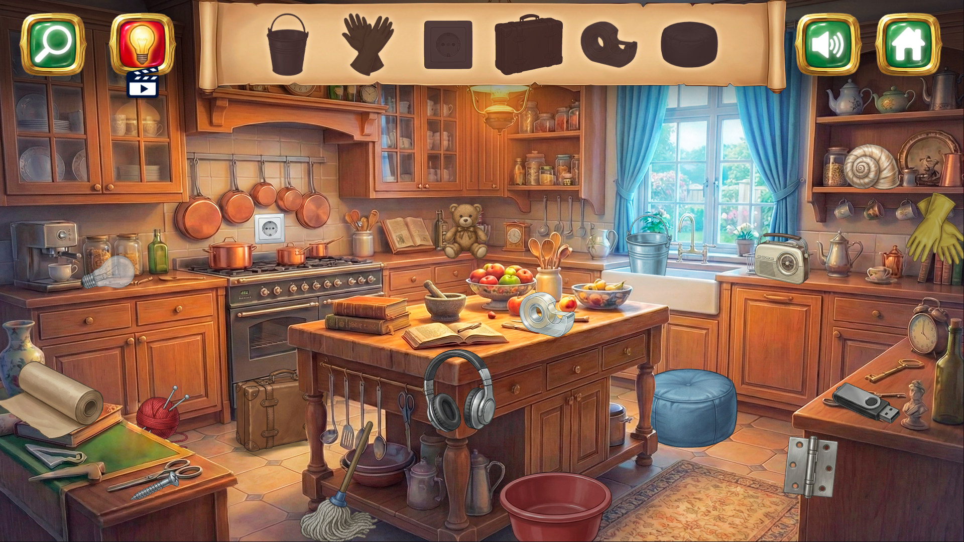 Поиск Предметов: Семейное Поместье