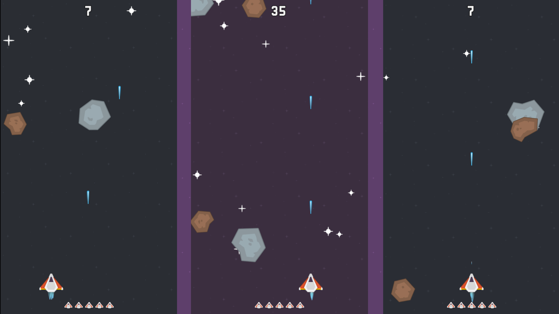 Кометобой: Уклонение от астероидов