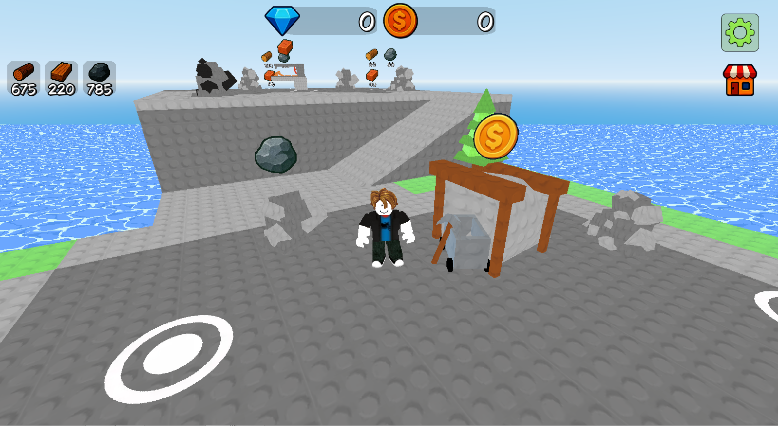 Обби или Робби. Свой остров